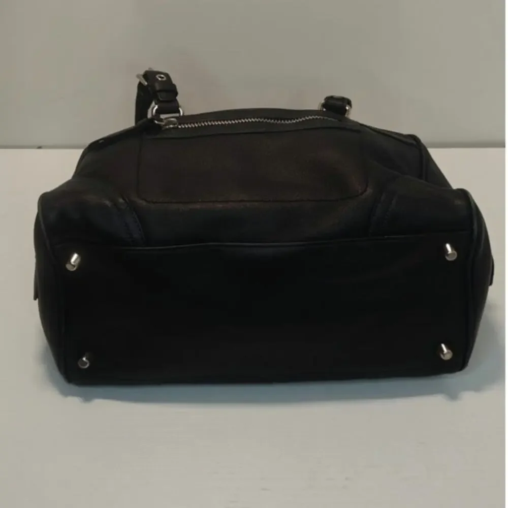 Black Vintage Y2K Caoch Hampton Leather Doctor bag